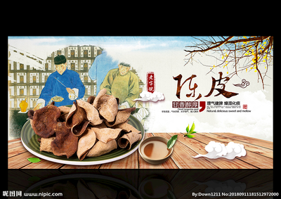 陈皮设计图__海报设计_广告设计_设计图库